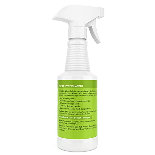 Nootie Daily Spritz Pet Conditioning Spray - Dog Conditioner for Sensitive Skin - Long Lasting Fragrance - No Parabens, Sulfates, Harsh Chemicals or Dyes - Revitalizes Dry Skin & Coat - Various Scents – Sold in Over 4,000 Pet Stores