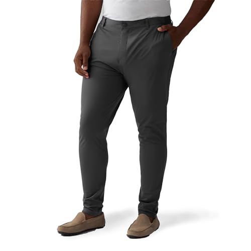Rhone Commuter Skinny Men's Pants, Ultra Slim-Fit Mens Dress Pants, Stretch Fabric, Work Pants for Men, Wrinkle Resistant