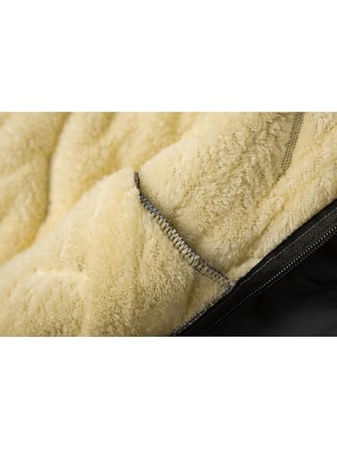 Men's winter jacket, lambswool lining, zippered thermal jacket, thermal outdoor casual jacket.4