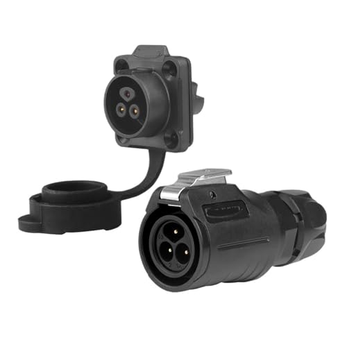 Conector enchufe aviación LP16 3 núcleos resistente agua
