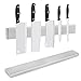 Barra Magnetica per coltelli 40 cm Autoadesiva in Acciaio inox Magnetica,Supporto Magnetico,Supporto per Coltelli da Cucina, Barra Magnetica Universale a Parete (40 cm)