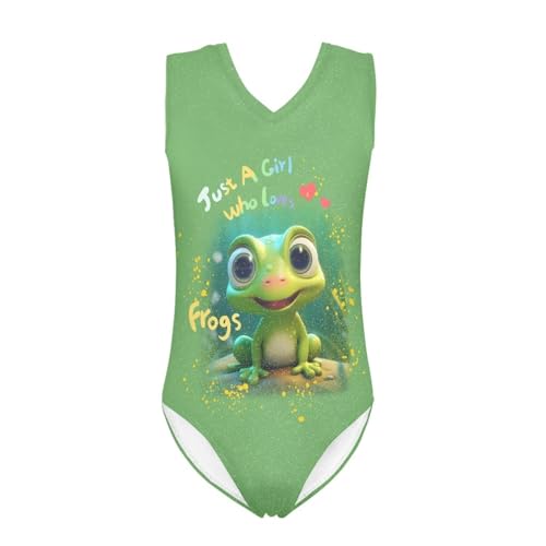 Image of Mumeson Girls One Piece Swimsuits Lightweight V-Neck Swimwear Bathing Suits for Little Girls 3-14 Years