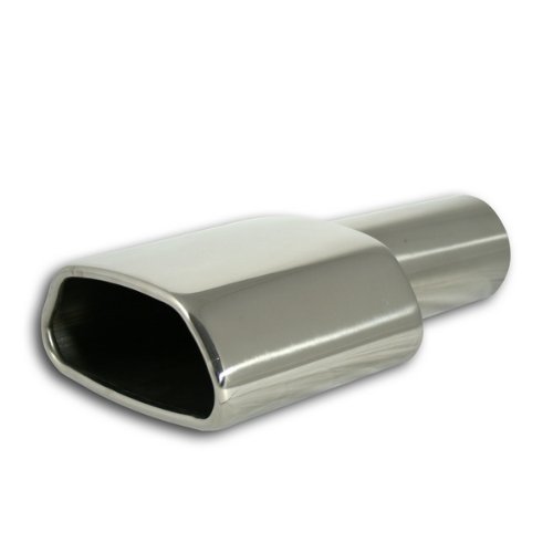 Embout posch-design gebördelt 155 x 70 mm pour remplacer une sortie abîmée