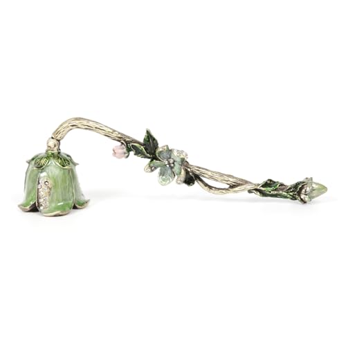 bordorsse Candle Snuffer Candle Extinguisher with Long Durable Handle Vintage Wax Snuffer Decorative Wick Snuffer Perfect for Candle Lovers as Gifts