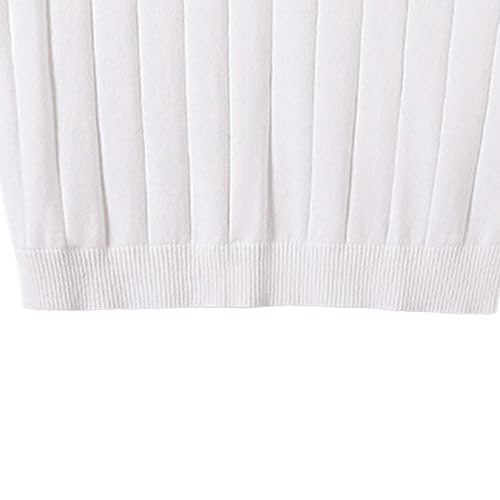 Men's V-Neck Vest Knitted Male Solid Plain Sleeveless Pullover Man Cable Skinny Casual Sweater4