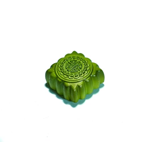 Mid-Autumn Festival Green Mooncake Artisan Keycap R1 SA Profile Custom
