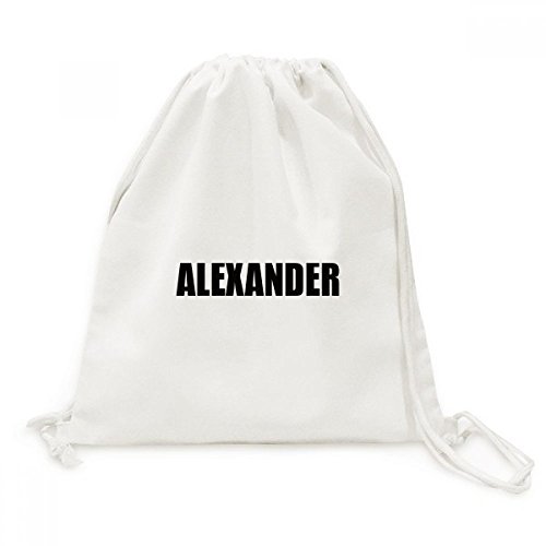 Toile Drawstring Backpack Alexander Egypte résistant pour protéger vos affaires