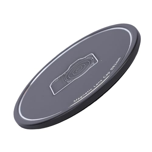 Capuchon d'objectif magnétique de 82 mm en alliage d'aluminium avec filetage