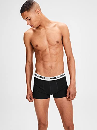Jack & Jones Herren Jacsolid Trunks 10 Packs Boxershorts, 5x Blue Nights, 5x Schwarz ,S 4
