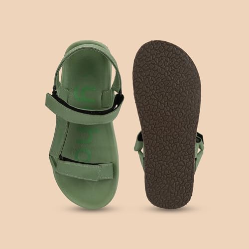 YOHO EVA Sandals for Women | EVA sole | Comfortable cushioned sole with TPR base | Lightweight | Soft skin friendly straps | Adjustable straps | Velcro closure | Vibrant colour... - Image 3