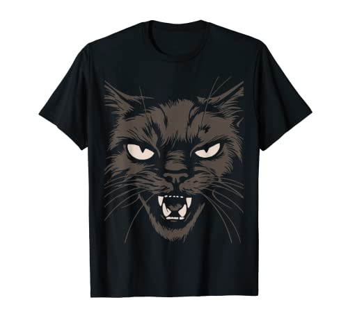 Alt Weirdcore Grunge Punk Emo Mall Goth Gothic | Angry Cat Camiseta
