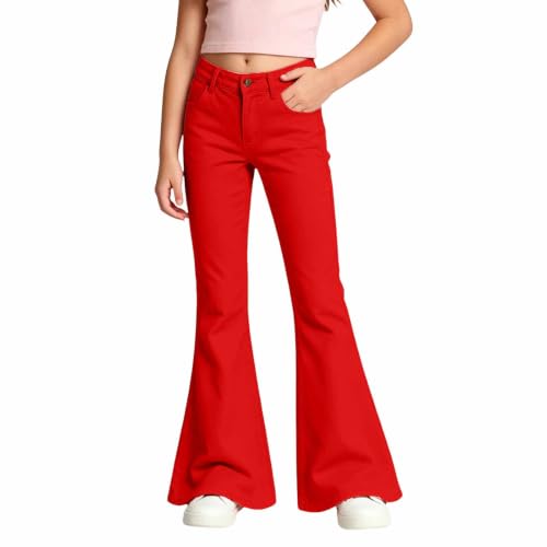 Pantalones uniforme escolar niña corte bota pantalón infantil de vestir tejido chino