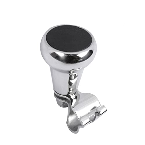 Jt-Hlm Marine 316 Stainless Steel Boat Steering Wheel 3/4 Inch Maneuvering Knob Control Spinning Knob #TOP6