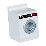 Warmhm Miniatur Waschmaschine Aus Holz Handgefertigtes Puppenhaus Zubehör Für Kreative Miniaturwelten Möbelstück Für DIY Projekte Und Modelle