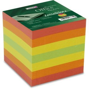 Preisvergleich Produktbild Landre Zettelklotz 9x9x9cm bunt