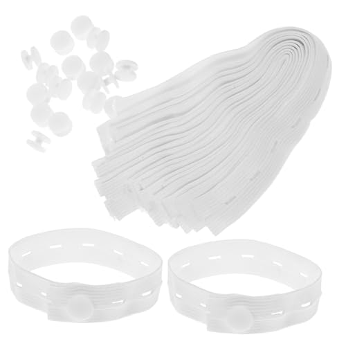 NUOBESTY 80pcs Travel Clothes Organizing Supply Clothing Storage Straps Closet Storage Strap Outdoor Clothes Organizing Roll-up Clothing