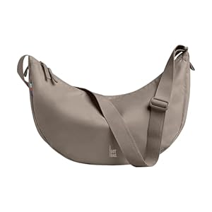 GOT-BAG-Crossbody-Moon-Bag-Halbmond-Handtasche-Wasserabweisend-Stylische-Umhaengetasche-mit-verstellbarem-Gurt