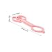 HYTROVE 2pcs Bottle Tongs Clamp Set for Infants Portable Anti-slip Feeding Bottle Clips in Pink and Blue and Feeding