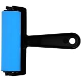 Rouleau pour presser : cet article est bien poli et n'abîmera pas vos mains lors de son utilisation. il permet de stabiliser votre dessin diamant. rouleau pour bloc encreur