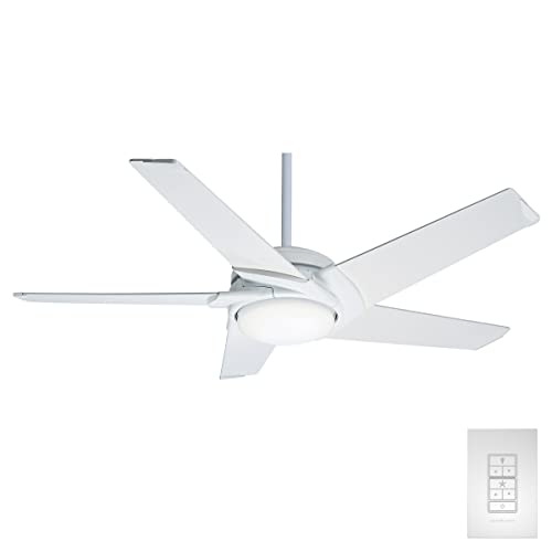 Hunter Fan Company 59165 Casablanca Stealth Indoor Ceiling Fan With Led Light And Remote Control White, 54-Inch #TOP18