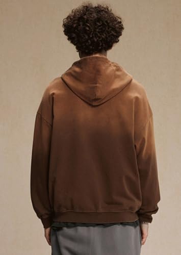 Acid Wash Mens Zip up Hoodies Vintage Womens Hooded Sweatshirt with Pockets Unisex Tops2