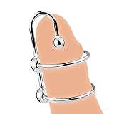 HarnröHren Dilatatoren Dilatoren für Frauen Katheter Penisplug Sounding Plug Eichelring für MäNner Metall Urethral Play Metal Hohl Cock Edelstahl Pennis Glans Rings Sexspielzeug