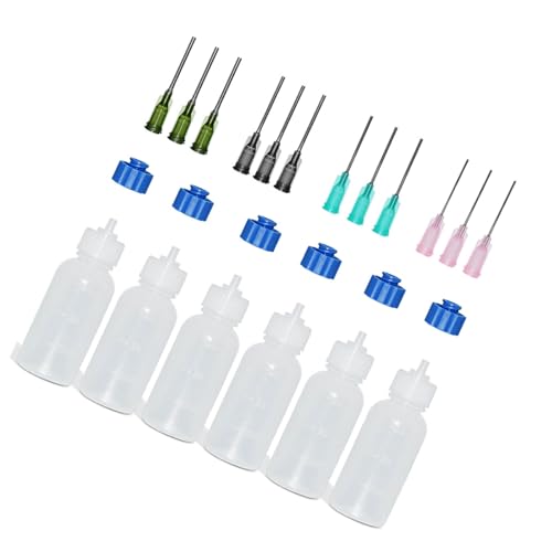 Moynagh 1Set 30ml Glues Bottle with Precisions Needle for Computer Cleans