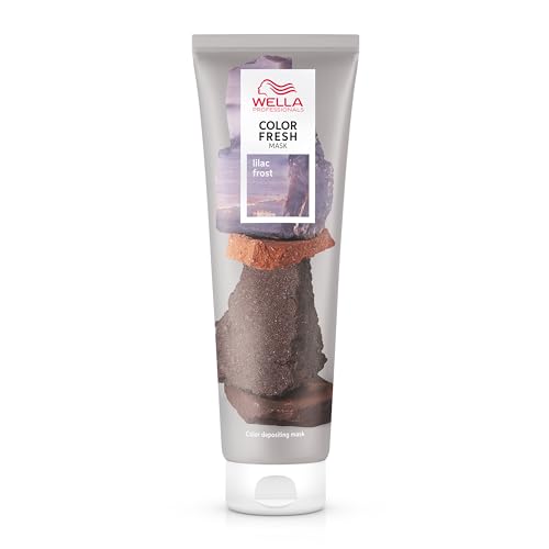 Wella Professionals Color Fresh Mask Mascarilla de color Coloración temporal Revive el color del cabello Hidratante Tono Lilac Frost 150ml