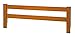 Safety Rail Guard for Beds and Bunk Beds 1004 by Palace Imports, Honey Pine, 14.75"H x 42.75"W, 2"x 2" Posts