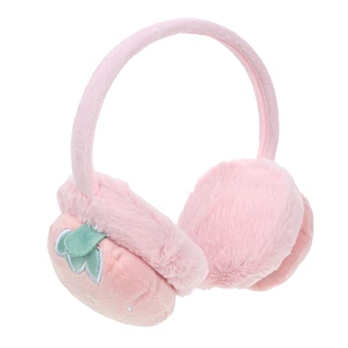 Cubre oídos de felpa para niños ideal para paseos invernales y celebraciones navideñas