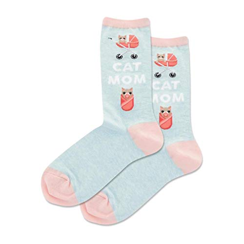 Image of Hot Sox Women's Novelty Geometric Pattern Crew