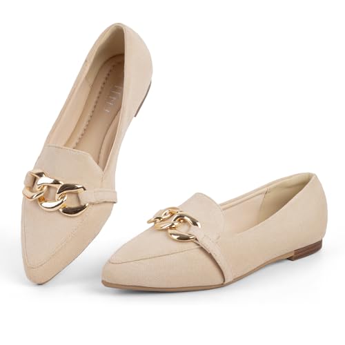 MUSSHOE Gold Chain Loafers