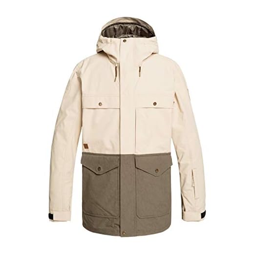 Quiksilver Horizon Snowboard Jacket Mens Sz S Grape Leaf