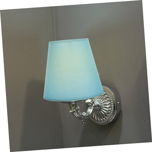 Image of Cabilock Decorative Lampshade Small Grey Desk Lamp Shade Vintage Ceiling Lamp Cover