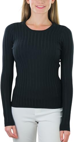 Image of ToBeInStyle Women's Classic Long Sleeve V-Neck Pullover Sweater