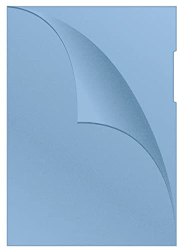 Pochettes de protection A4 bleu Q-Connect pour classeur de bureau