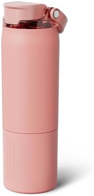 BrüMate Rise 25oz Water Bottle With 100% Leakproof Covered Silico...