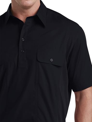 Harbor Bay by DXL Men's Big and Tall Banded-Hem Polo Shirt2