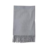 ★Diseño simple y elegante. Excelente calidez / transpirabilidad / higroscopicidad, es una bufanda de gran tamaño, indispensable para la protección UV en primavera y otoño, refrescante en invierno y clima frío.