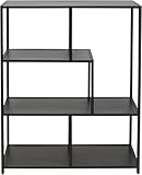 Photo Gallery kare scaffale di design loftie, nero, console, scaffale aperto, ripiano in acciaio, soggiorno, camera da letto, corridoio, 100 x 77 x 30 cm (h-b-t) Photo Gallery kare scaffale di design loftie, nero, console, scaffale aperto, ripiano in acciaio, soggiorno, camera da letto, corridoio, 100 x 77 x 30 cm (h-b-t)
