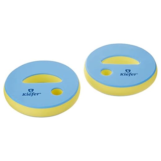 Kiefer Water Exercise Discs with 7.5-Inch in Diameter (1-Pair), Blue