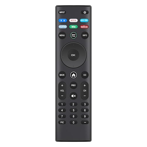 Remote Replacement for Vizio TV V435-H11 V555-H11 V585-H1 V585-H11 V705-H1 M50Q7-H1 M55Q7-H1 M65Q7-H1 M55Q8-H1 M65Q8-H1 V555-H1 V655-H9 V705-H13 V405-H9 V405-H19 V505-H9 V505-H19