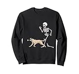 Photo Gallery funny halloween anatolian shepherd dog and skeleton felpa Photo Gallery funny halloween anatolian shepherd dog and skeleton felpa