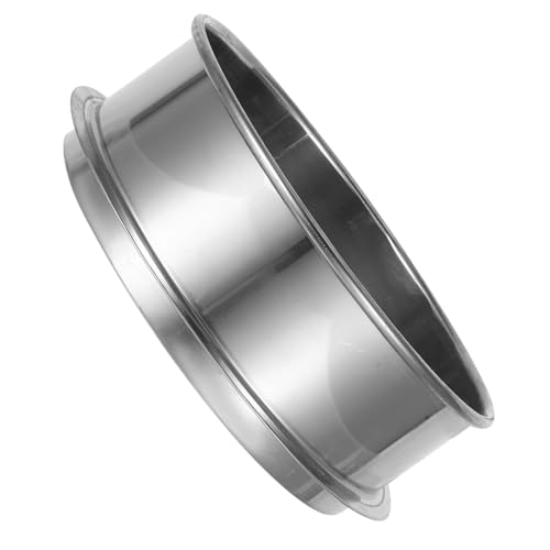 ARTIBETTER Round Glaze Strainer Stainless Steel Sieve Stainless Steel Ceramics Glaze Filter Silver Strainer for Painting