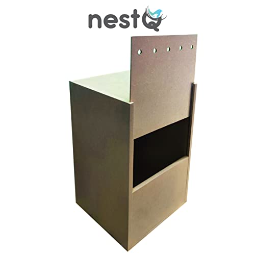 NestQ Nido per Ninfe XL 35 cm x 21,5 cm x 20,5 cm