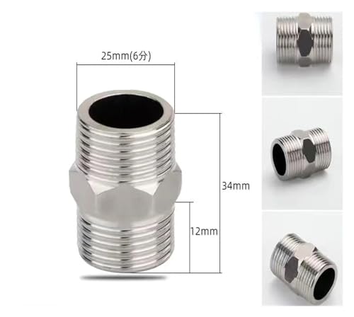 Boquilla hexagonal de acero inoxidable de alta resistencia para tuberías roscadas 3