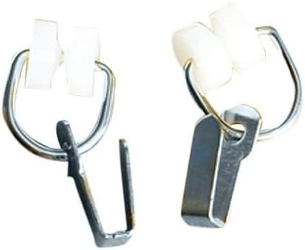 RV Designer A109, Nylon Two Wheel Carrier with Hook, Fits I Beam Track, 14 Per Pack, Window Covering Hardware (5)