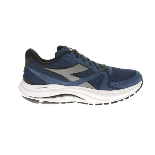 Diadora Mens Mythos Blushield 8 Vortice Running Sneakers Shoes - Blue - Size 9 M