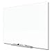 Quartet Magnetic Whiteboard, Glass White Board, 74" x 42"', White Dry Erase Surface, Frameless, InvisaMount (G7442IMW)