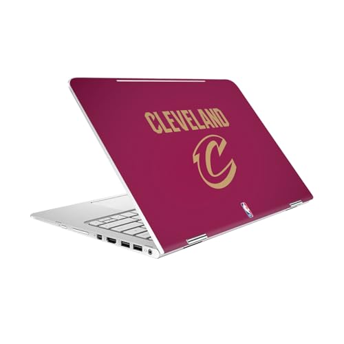 Autocollant vinyle rouge NBA Cleveland Cavaliers pour PC portable HP Spectre Pro